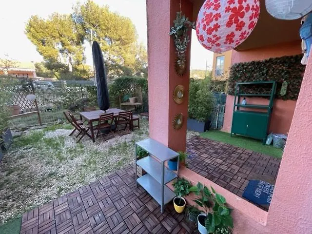Plage A Proximite Jardin Arbore Tout A Pied Tout Confort Saint-Elme شقة